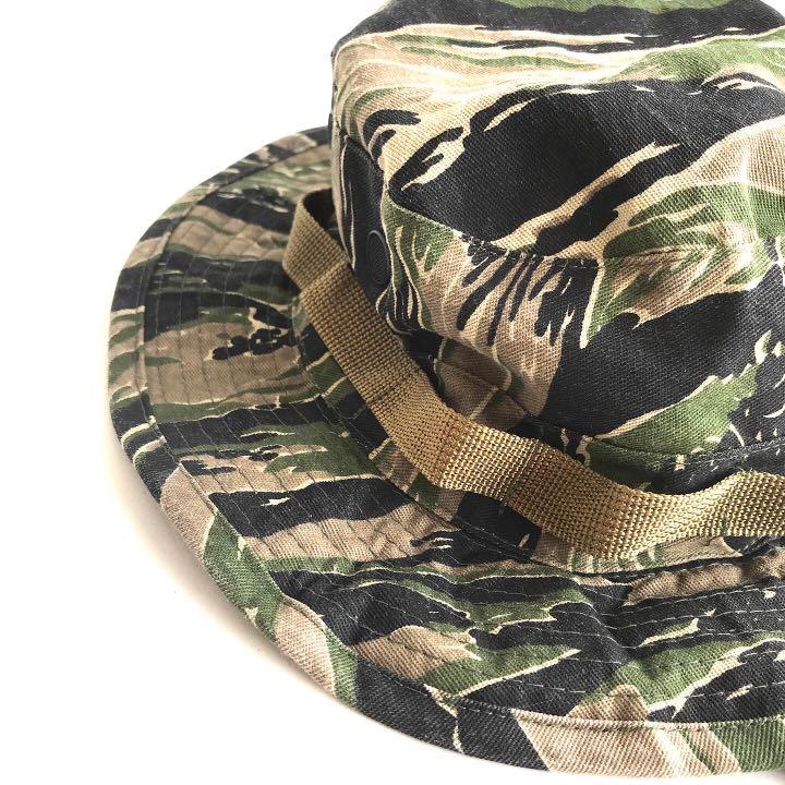 ARMY TIGER STRIPE CAMOFLAGE BUCKET HAT 