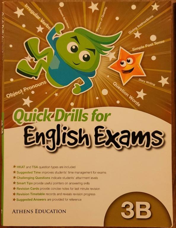 Athens Education Quick Drills for English Exams 3B [小學英文補充練習], 興趣及遊戲