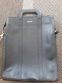 Authentic leather laptop bag