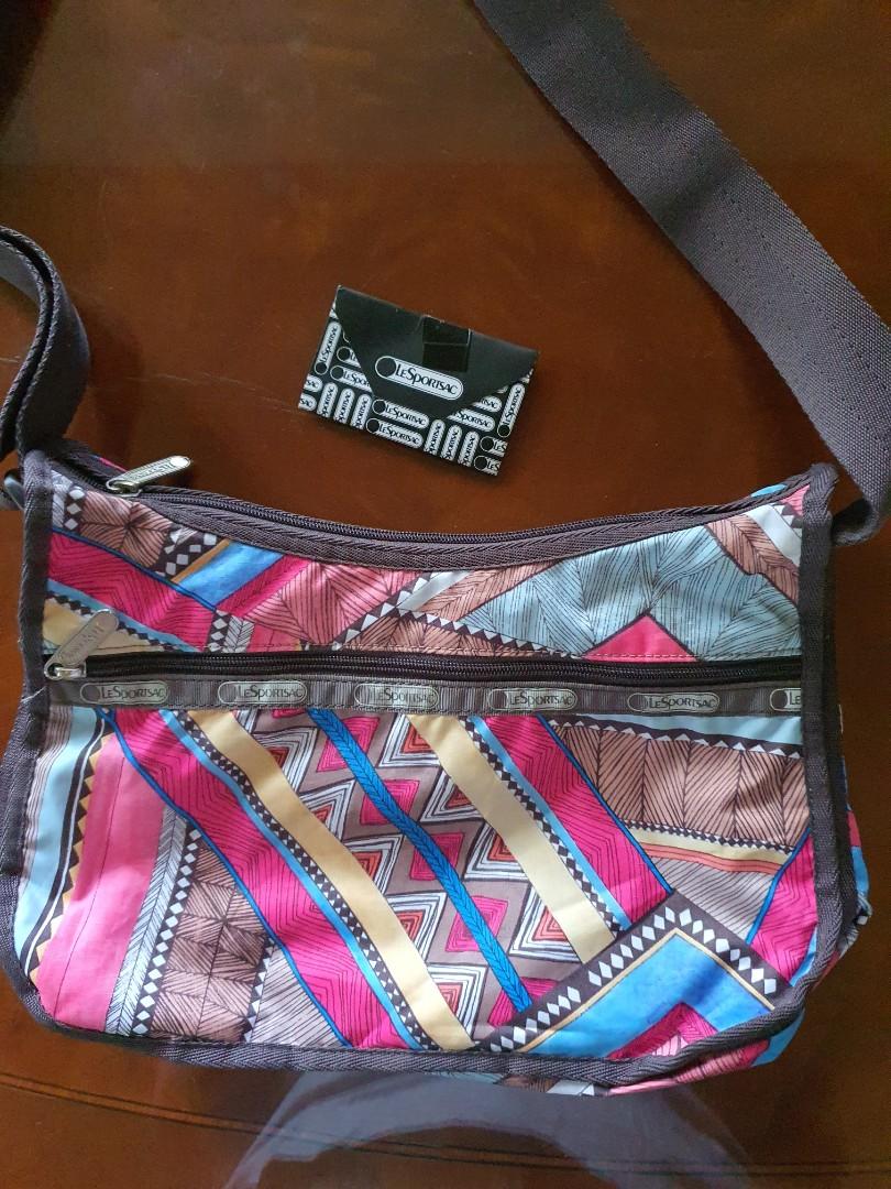 Authentic Lesportsac cross body bag, Women's Fashion, Bags & Wallets
