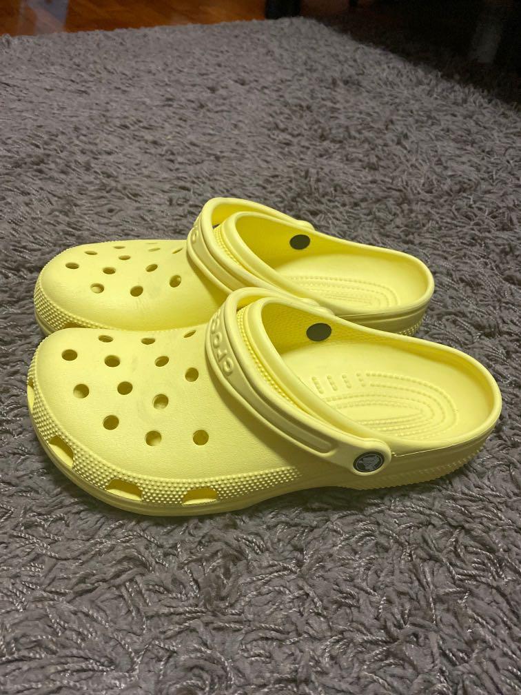 Yellow crocs 2025 in store