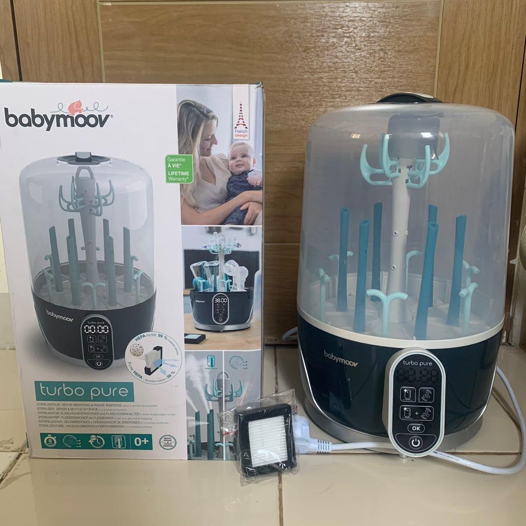 Babymoov Turbo Sterilizer Sterilizer Botol Susu Bayi, Bayi & Anak