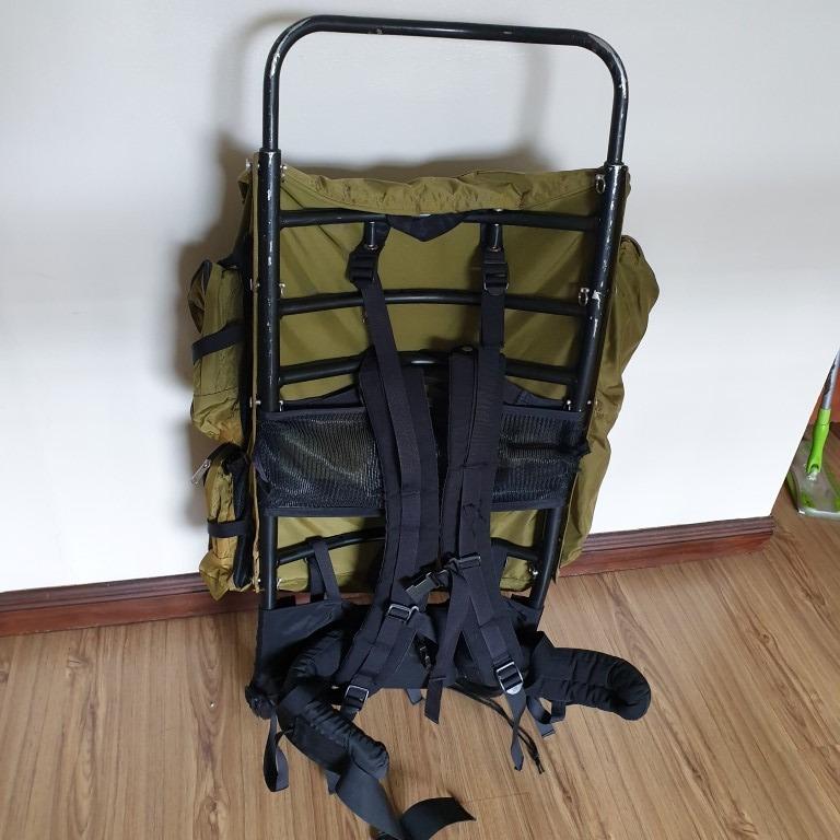 Aluminium frame backpack top