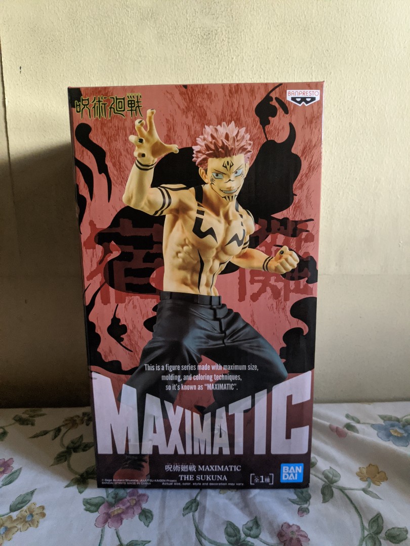 Figure Sukuna Jujutsu Kaisen - Version Spéciale Maximatic - Banpresto/Bandai - Neuve