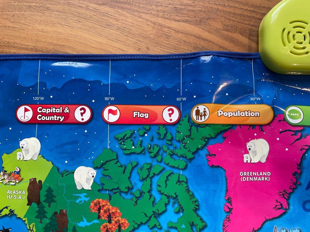 I-Poster: My WORLD Interactive Map | Educational Learning Toys For Children