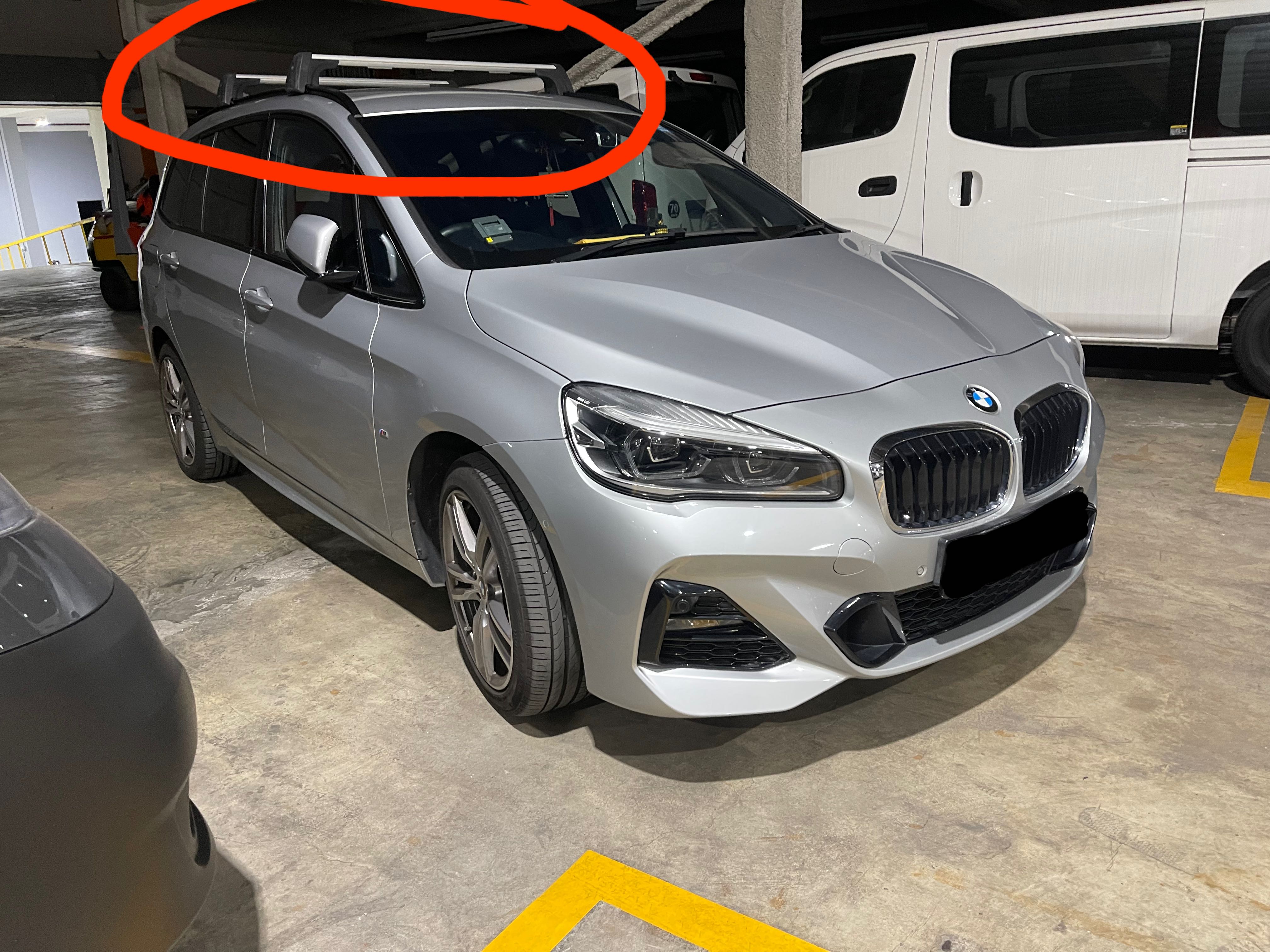 Original BMW 216i Grand tourer Roof Rack Car Accessories