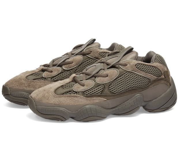 Adidas Yeezy 500 Clay Brown UK9 US9.5 Men s Fashion Footwear