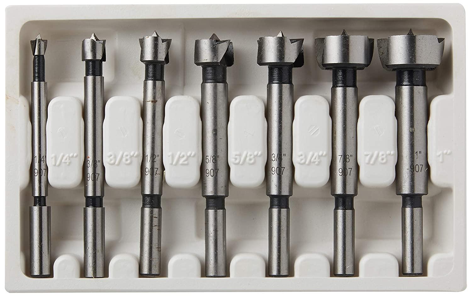 Bosch FB700 7Piece Wood Forstner Bit Set, Furniture & Home Living