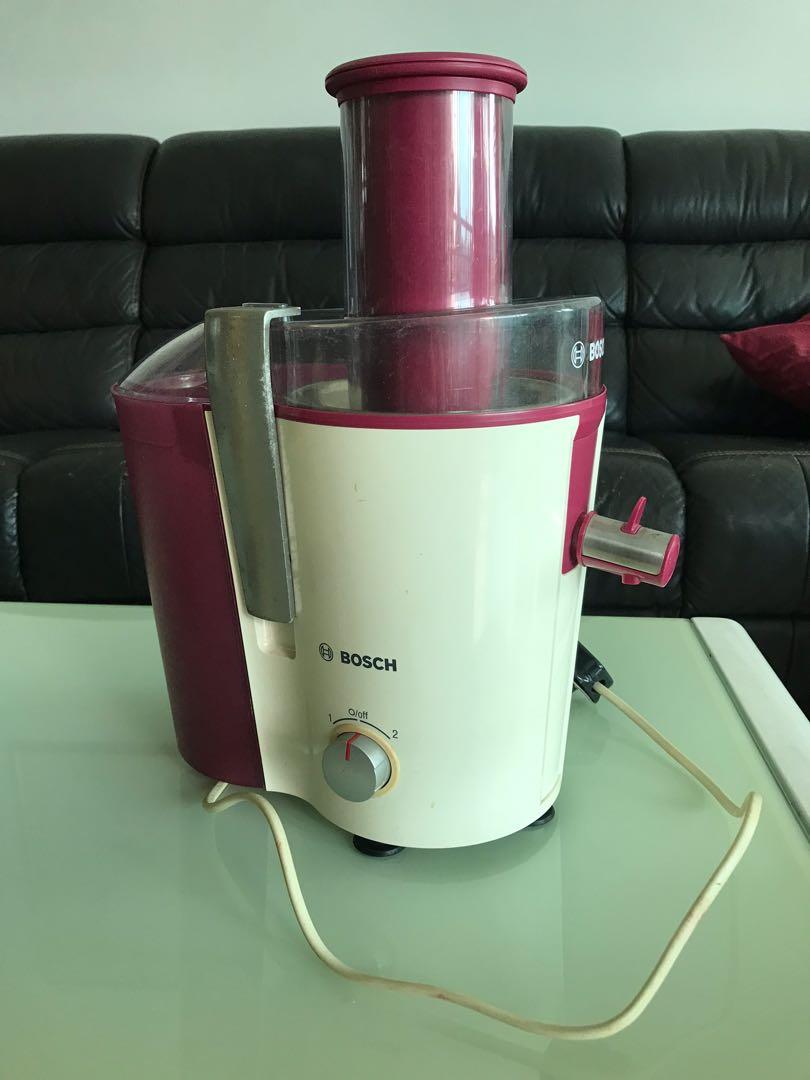 Bosch fruit juice extractor, TV & Home Appliances, Kitchen Appliances, Juicers, Blenders
