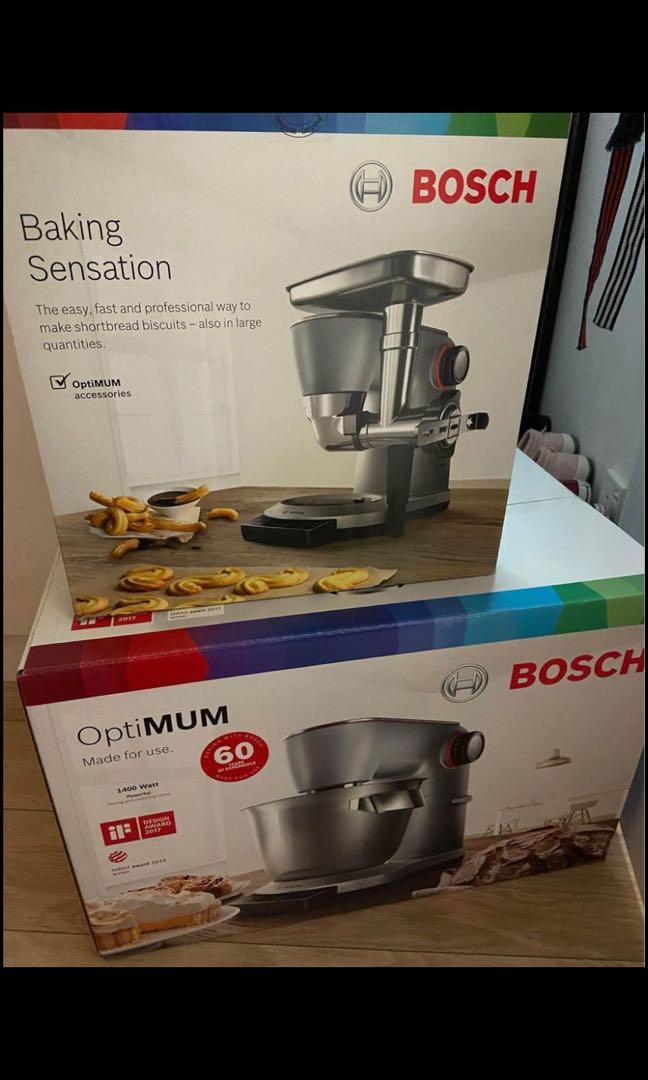 Bosch 廚師機 OptiMUM with baking sensation, 家庭電器, 廚房電器, 打蛋器及廚師機 Carousell