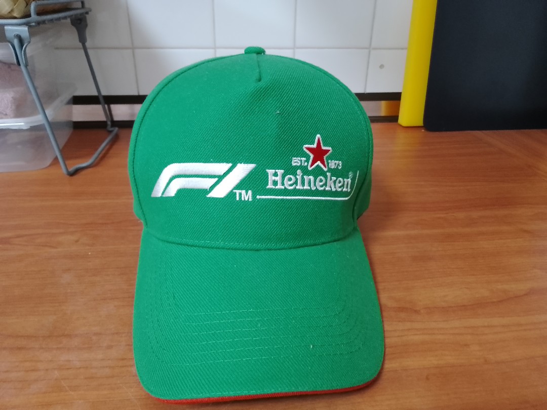Brand New unused Heniken F1 cap, Men's Fashion, Watches & Accessories, Caps  & Hats on Carousell