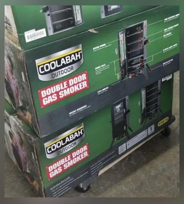 Brandnew in Box Imported Coolabah 2 Door LPG Glass Viewing 3 Shelves