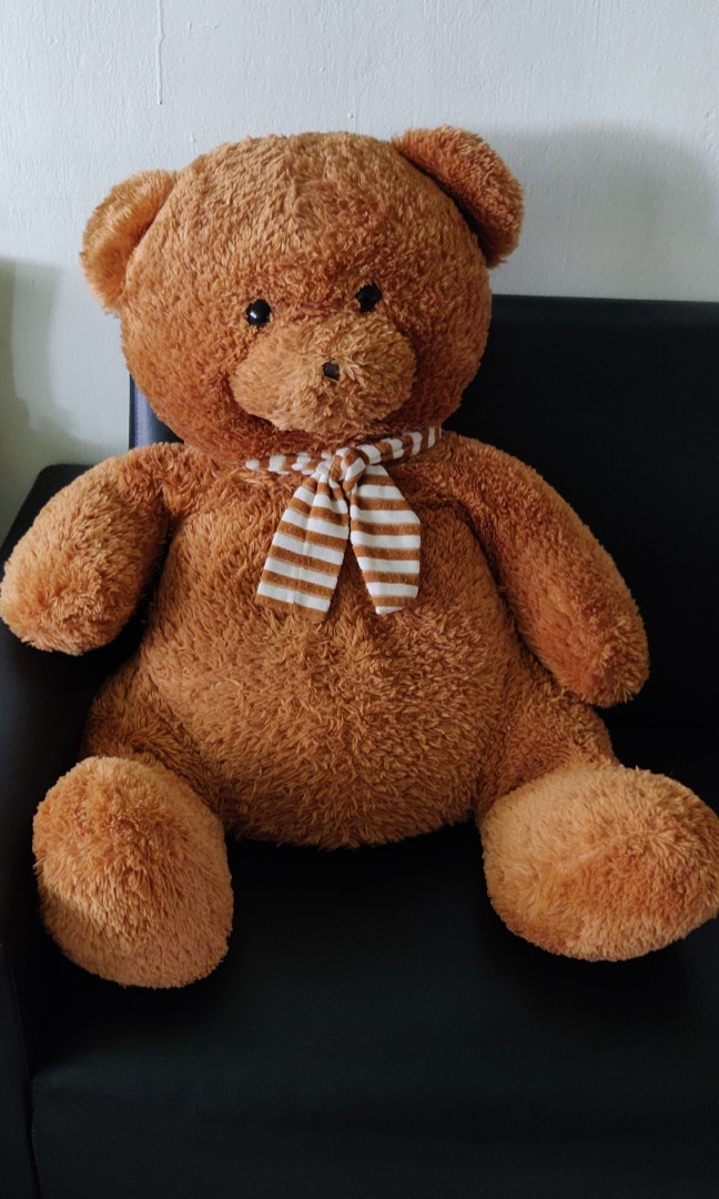 soft brown teddy bear