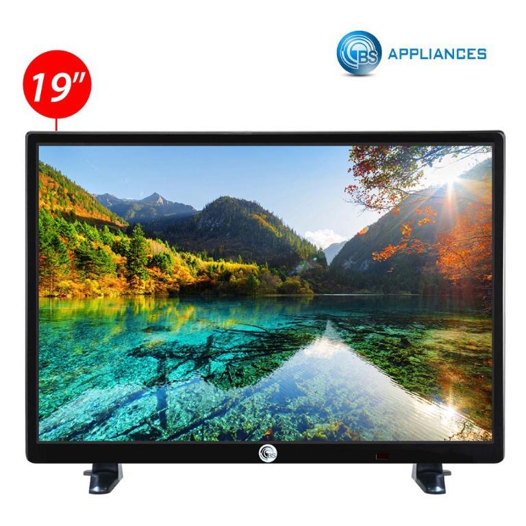 BS Appliances 19" Slim Full HD LED TV with FREE USB Flash Drive