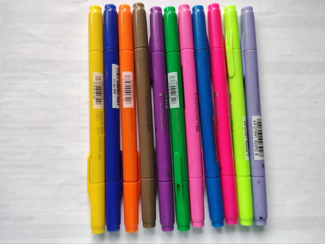 Bundle 2 Art pens (Category: Craft Supplies & Tools) located in San Juan City. Submitted by vingabby (Listing ID 1167674876, Image 3). Description: preloved all @ 999 all with ink & working helping friend declutter payment thru gcash/others shipping c/o buyer no return/no exchange no meet up.