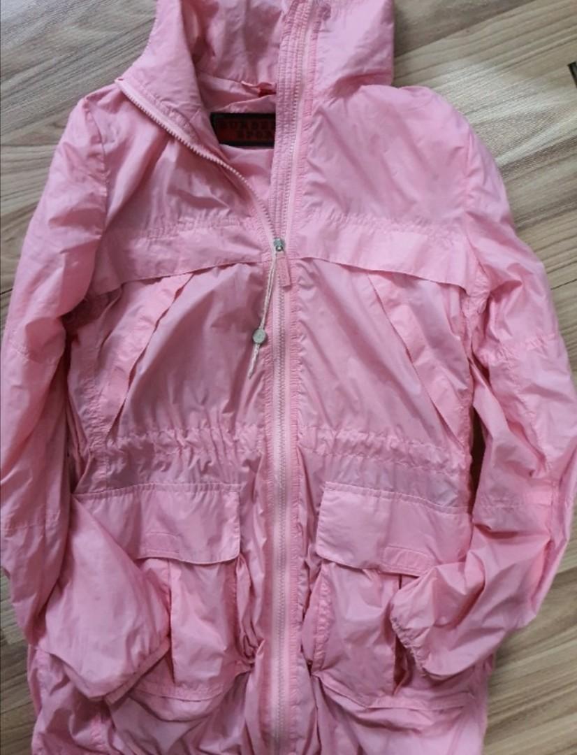 Cheap pink windbreaker outlet
