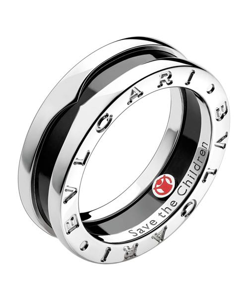 Bvlgari silver ring sale