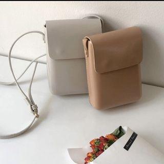 Camel mini sling bag