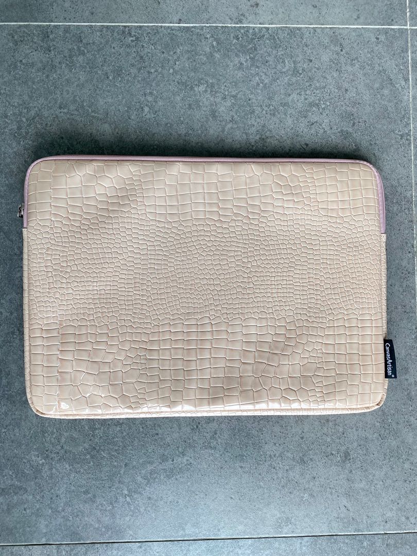 Canvas artisan laptop sleeve top