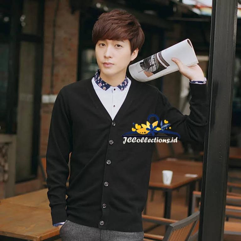 Style cardigan pria online