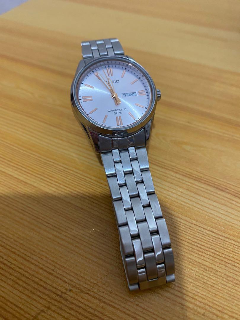 Casio Silver Watch (Analog MAK), Women's Fashion, Watches & Accessories ...