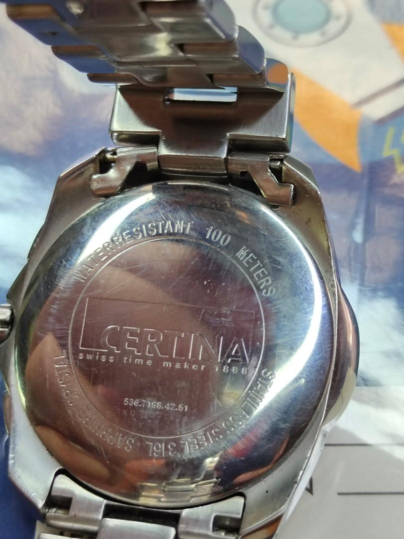 Certina C Sport Chronograph, Men's Fashion, Watches & Accessories