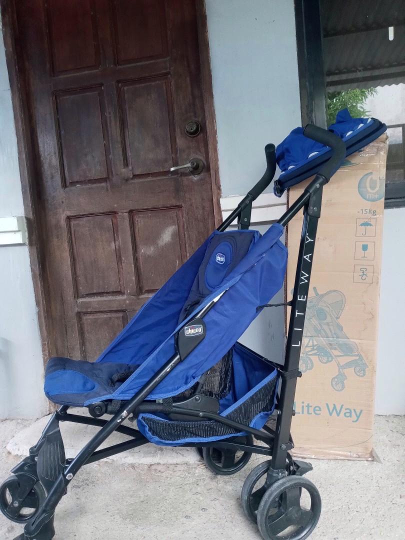 Chicco liteway cheap stroller blue