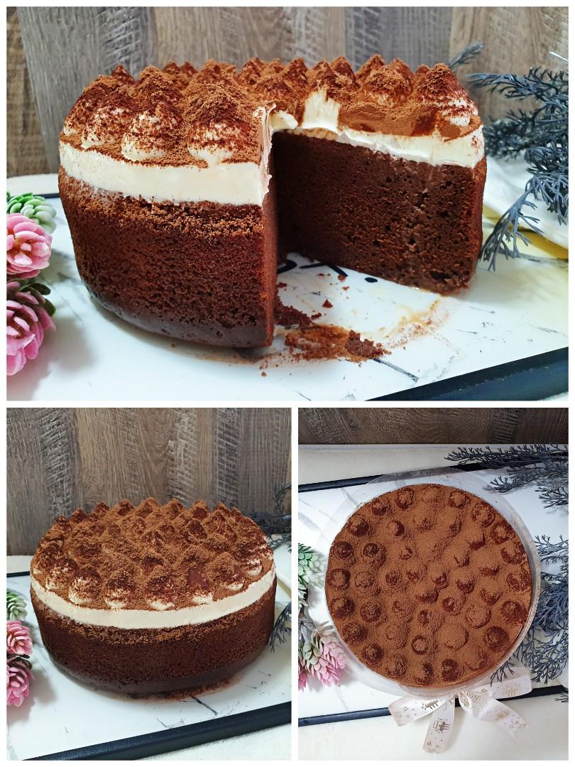 Chocolate Coffee Tiramisu Tres Leches / Ferrero Rocher Chocolate