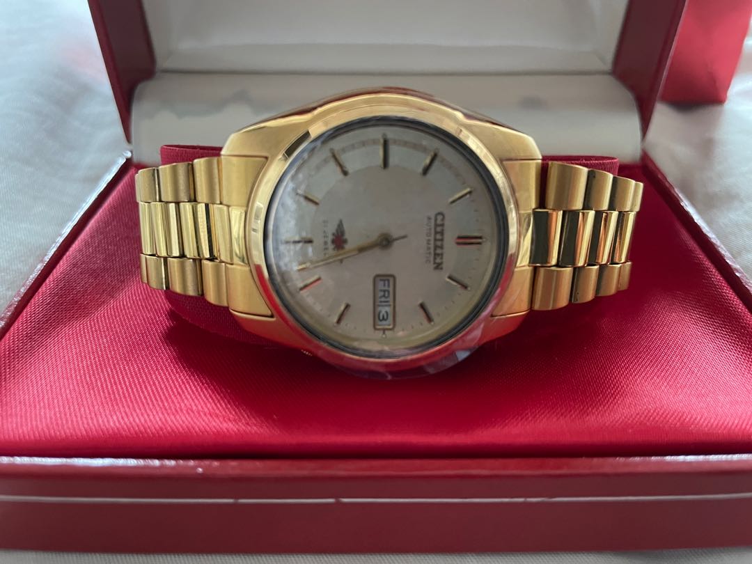 CITIZEN EAGLE 7 DAY DATE GOLD VINTAGE Men s Fashion Watches