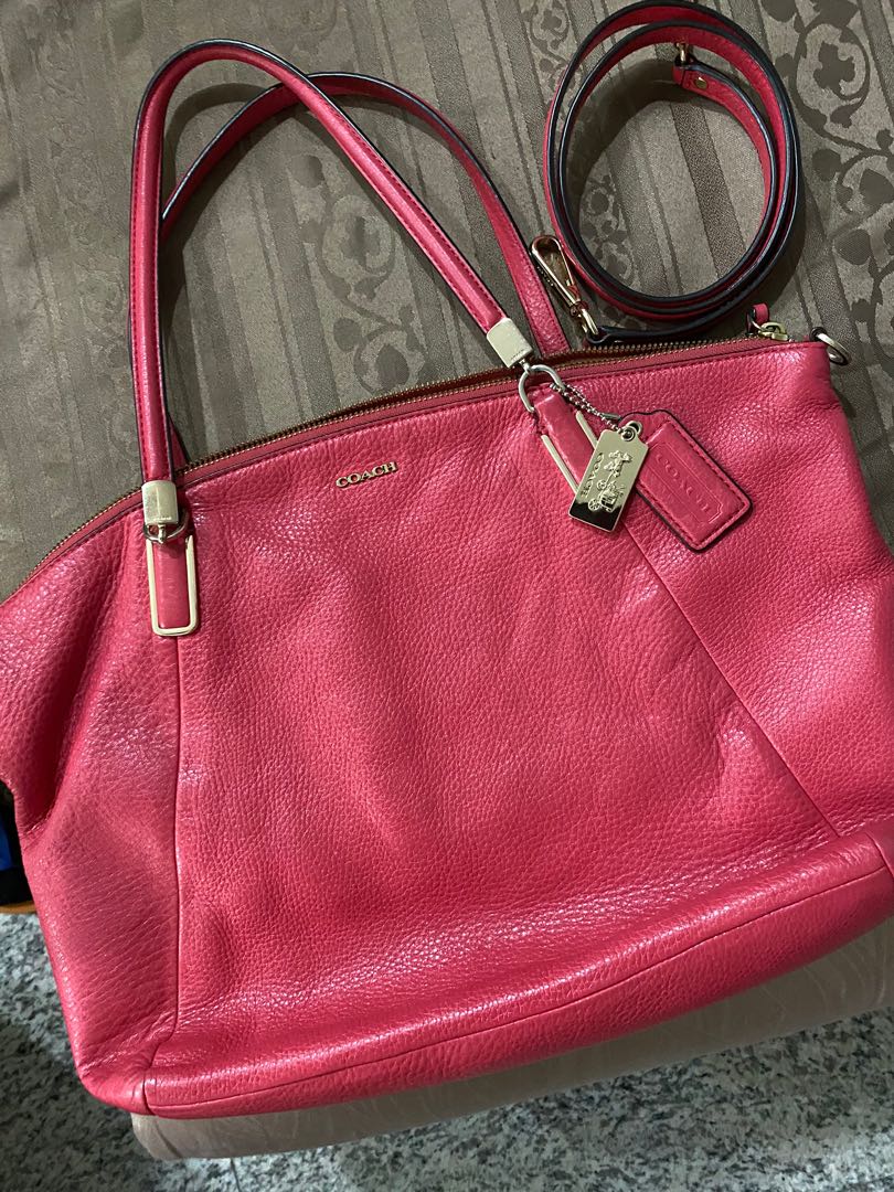 Coach Bag Pink, Women's Fashion, Bags & Wallets, Shoulder Bags on Carousell