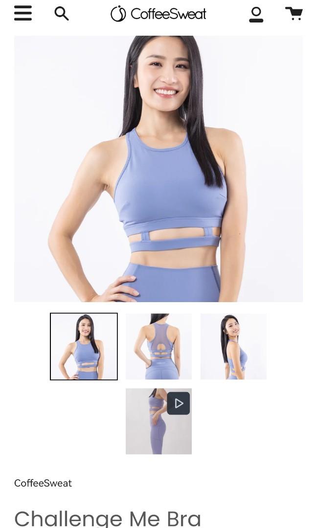 CRZ YOGA flow y sports bra, Women's Fashion, Activewear on Carousell