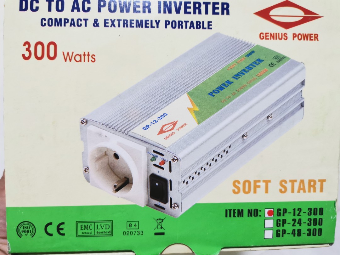 DC to AC power inverter, Car Accessories, Electronics & Lights on Carousell