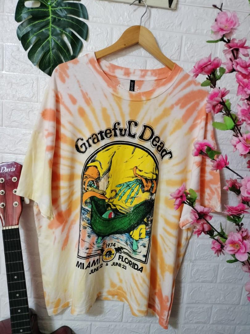 GRATEFUL DEAD Men's T Shirt Tie Dye H&M Divided Tag