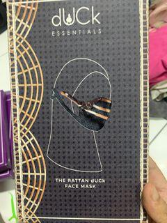 Duck rattan fabric mask