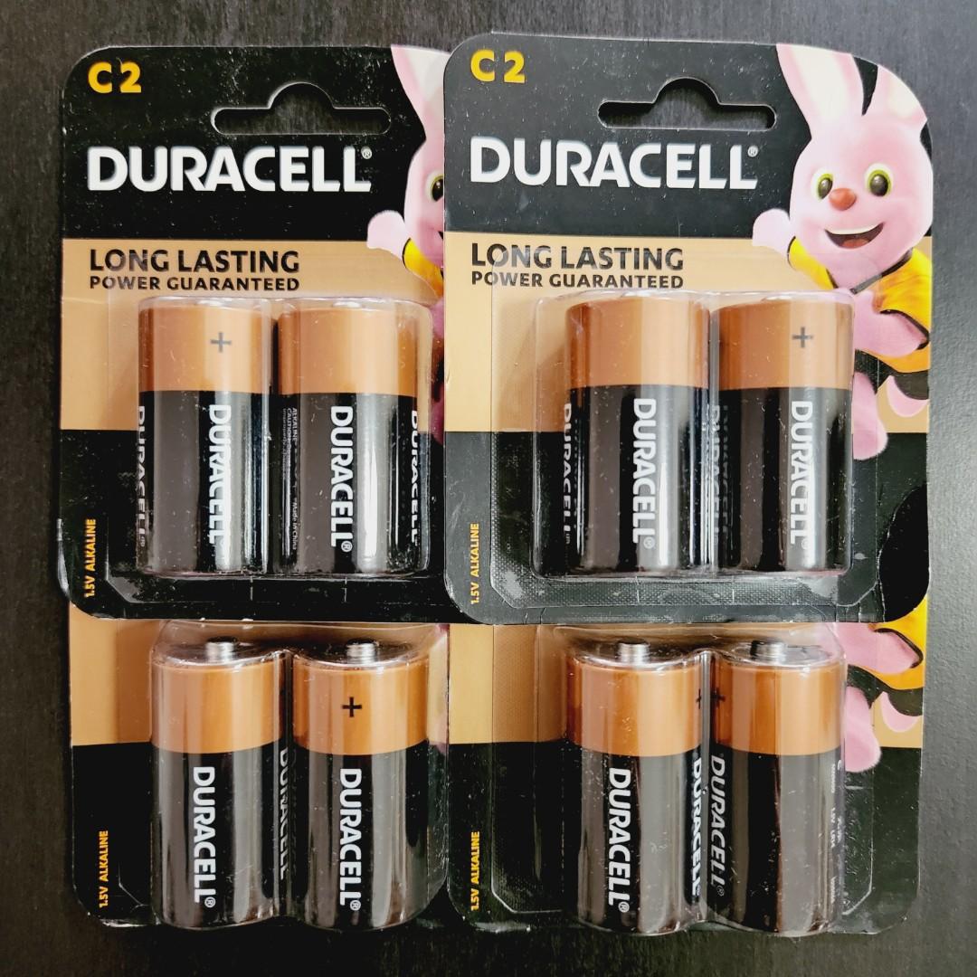 Duracell Alkaline C2 Batteries, Photography, Photography Accessories