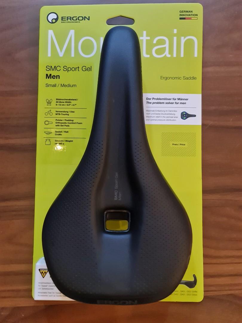 Bike Seat Ergon SMC Sport Gel Mens Mens MTB Saddle Bike Saddle
