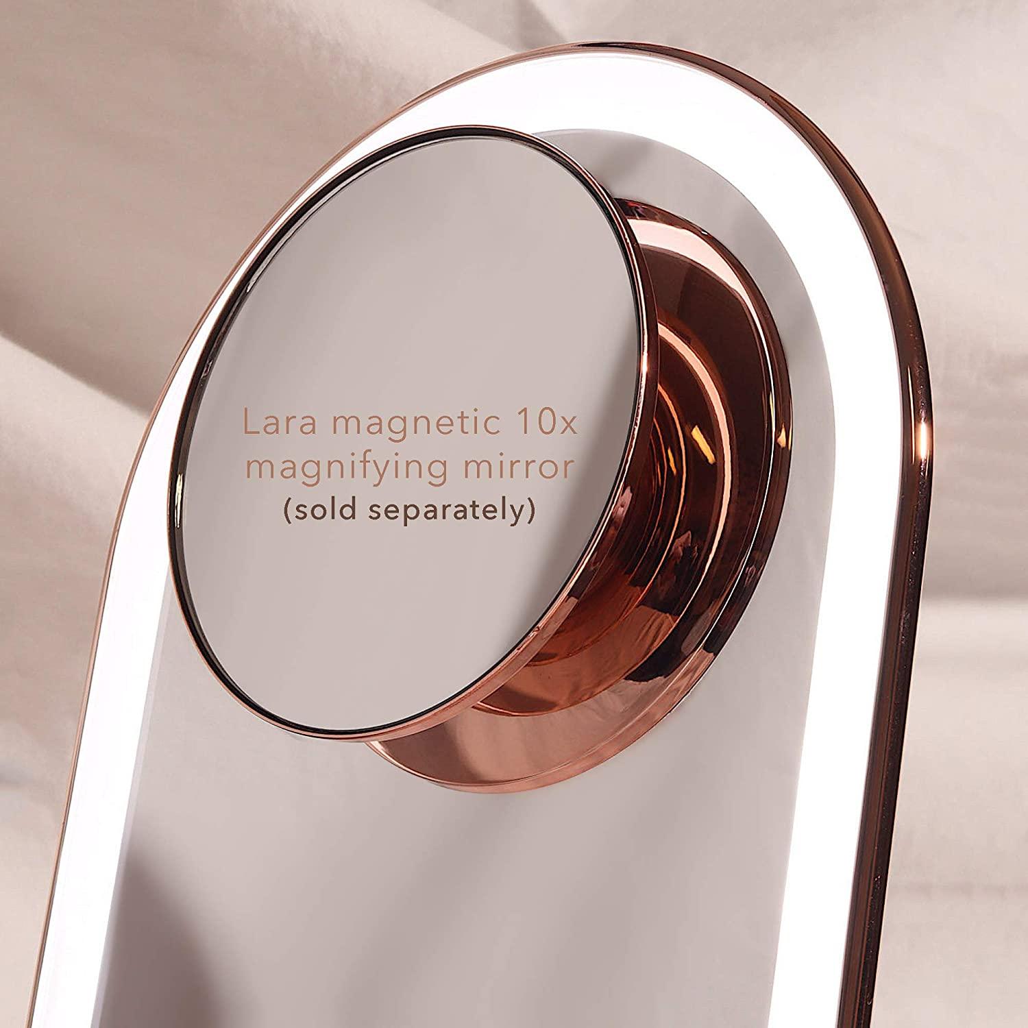 Fancii LED Makeup Mirror with 3 Dimmable Light Settings, Cordless