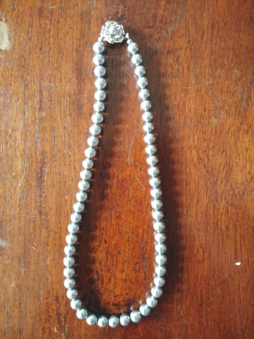 Faux black pearl, Women's Fashion 