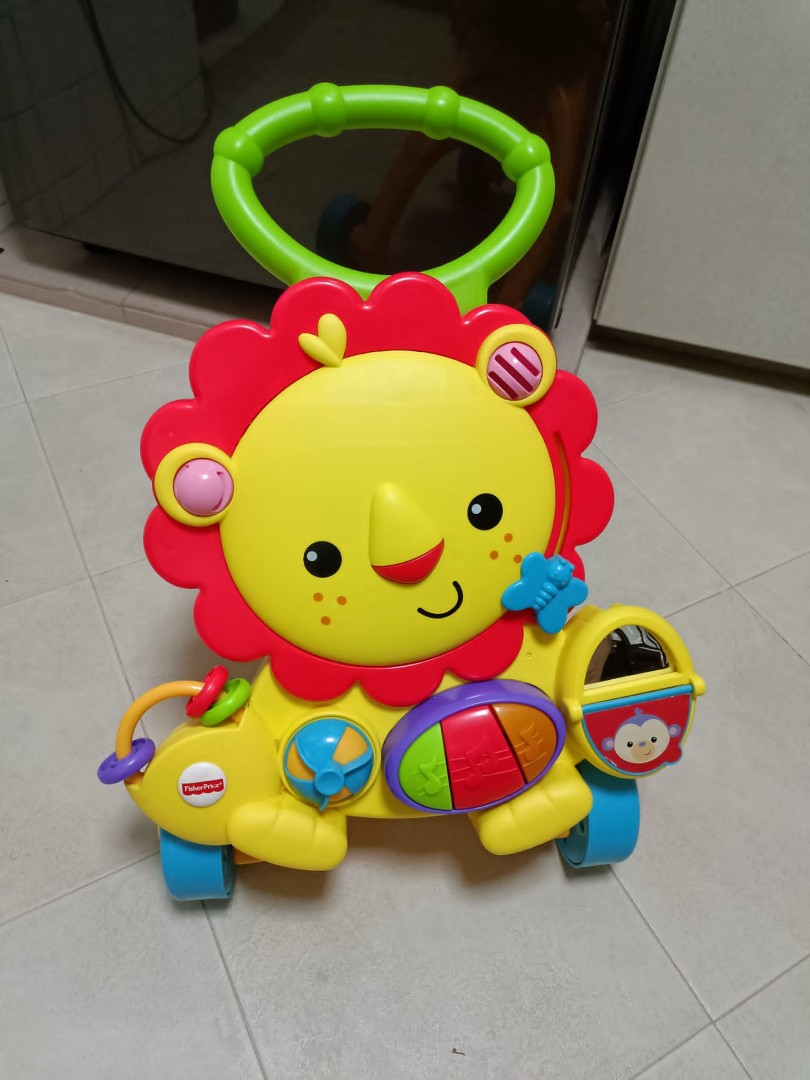 Fisher Price Lion Walker, Babies & Kids, Infant Playtime on Carousell