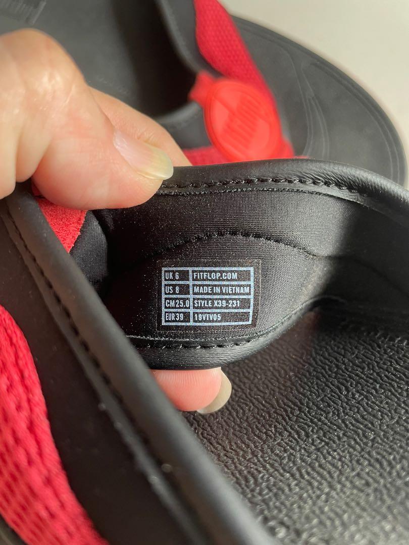 Black fitflops size discount 6