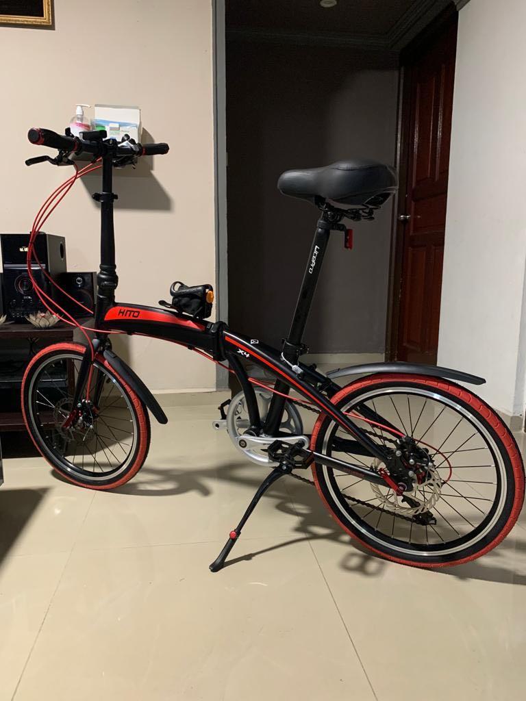 Folding bike Hito X4, Sports Equipment, Bicycles & Parts, Bicycles on Carousell