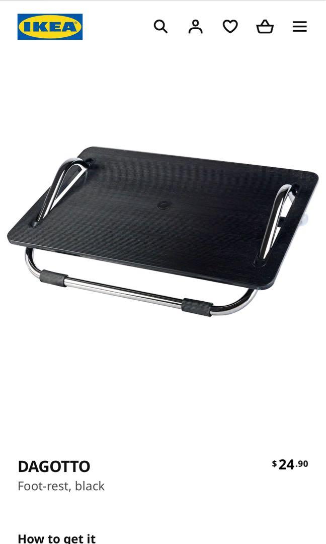 Foot rest Ikea DAGOTTO, Furniture & Home Living, Furniture, Other Home Furniture on Carousell