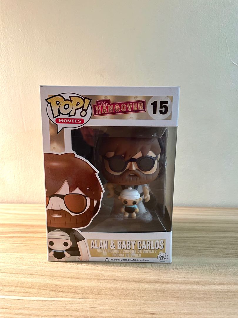 Funko Pop! Alan Et Bébé Carlos (Very Bad Trip) - Vaulted N°15 - Super Rare