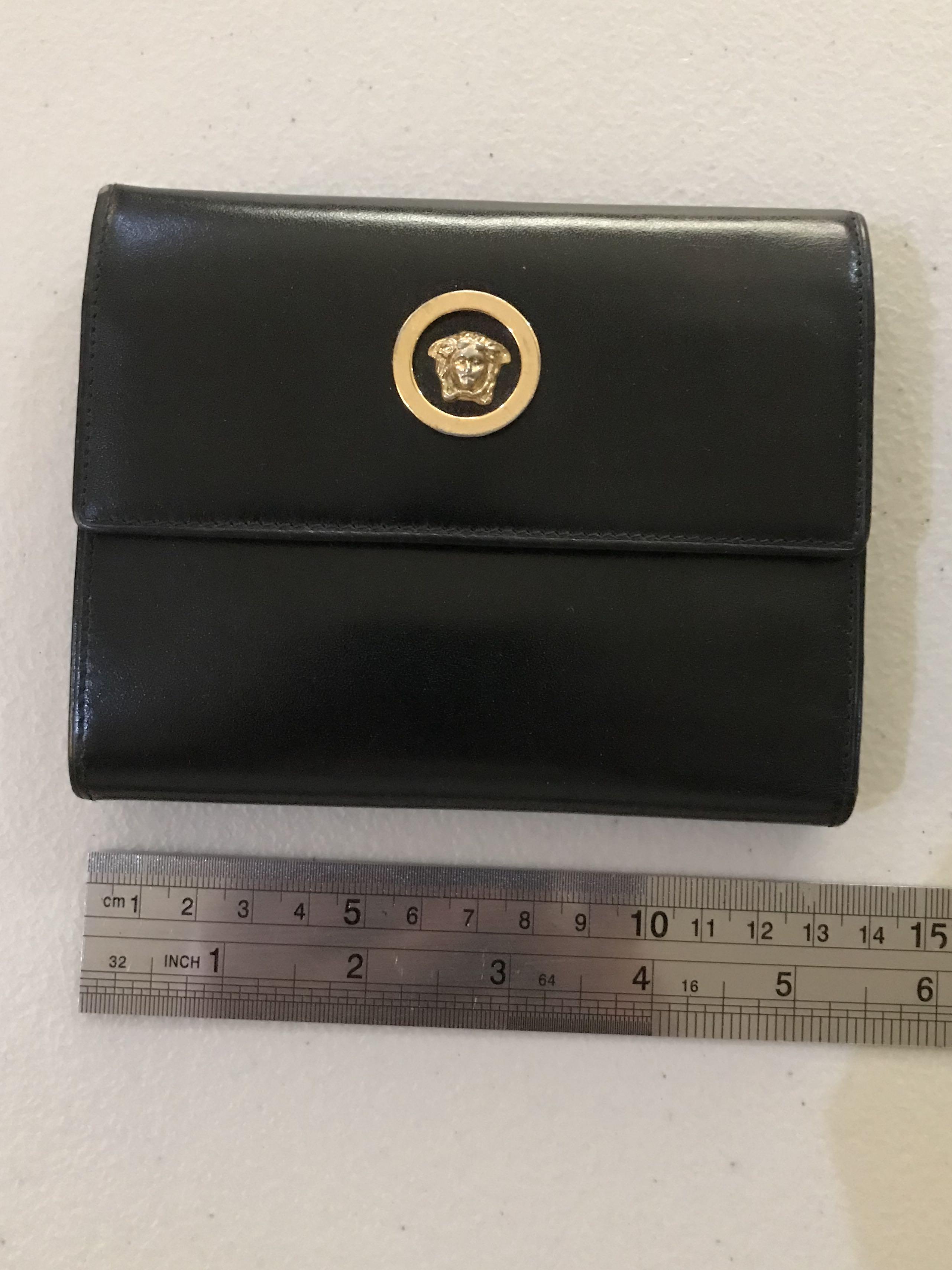 Gianni Versace vintage trifold wallet Luxury Bags Wallets on Carousell