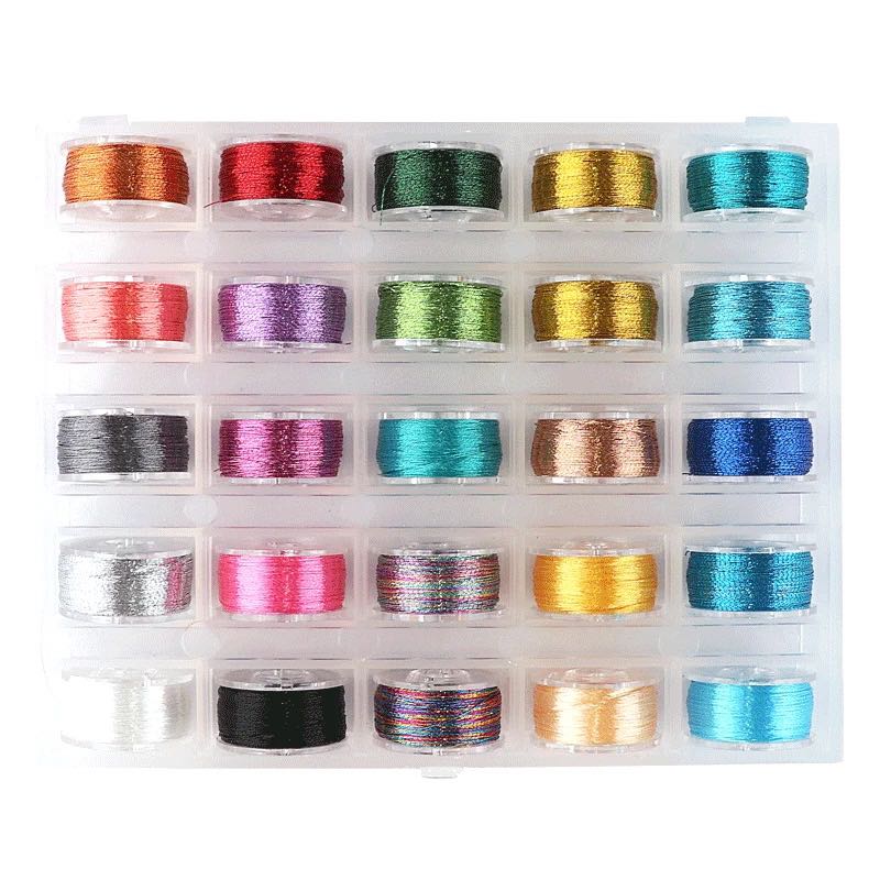 Glossy Embroidery Thread Box Set, Hobbies & Toys, Stationery & Craft
