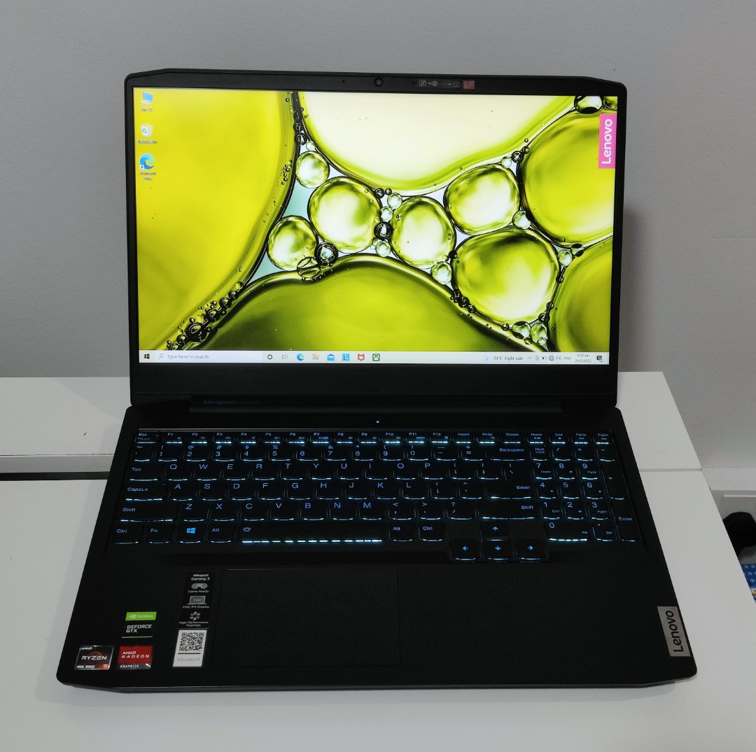 GTX 1650 gaming laptop AMD Ryzen Lenovo IdeaPad GTX1650, Computers ...