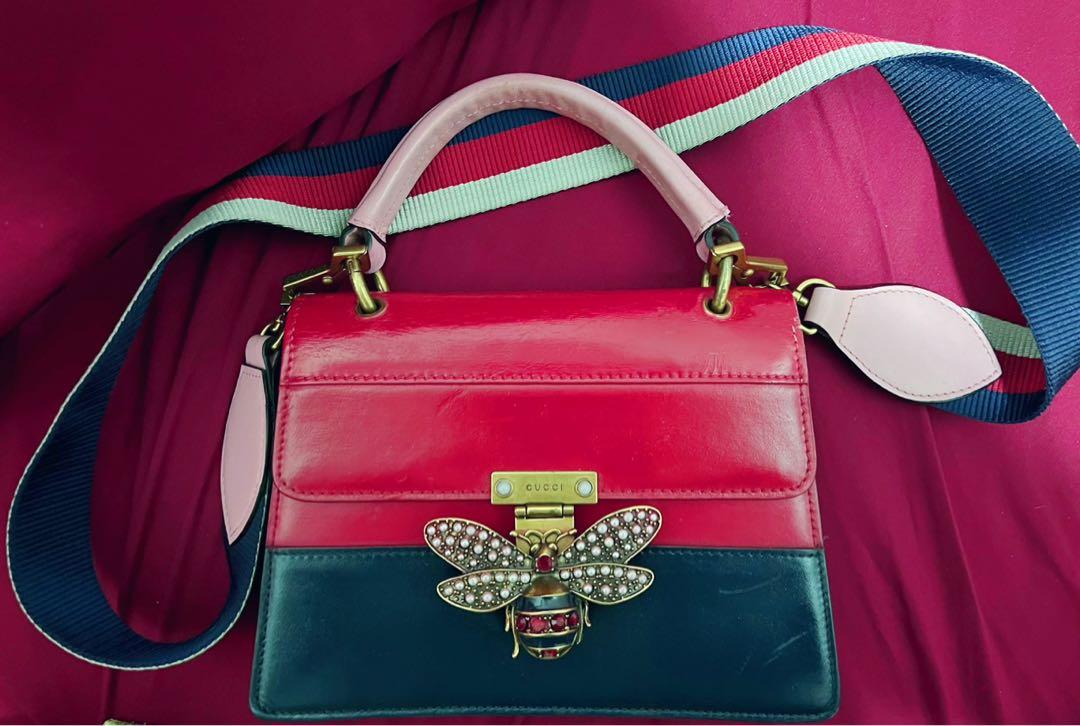 GUCCI QUEEN MARGARET BEE BAG Women s Fashion Bags Wallets