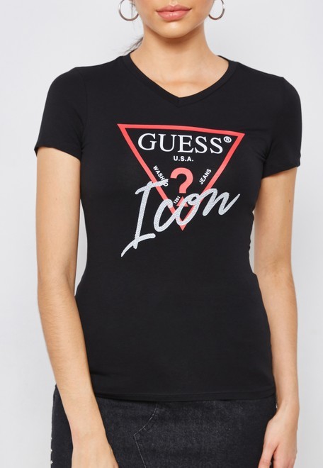 Guess Los Angeles Short Sleeve Logo T 