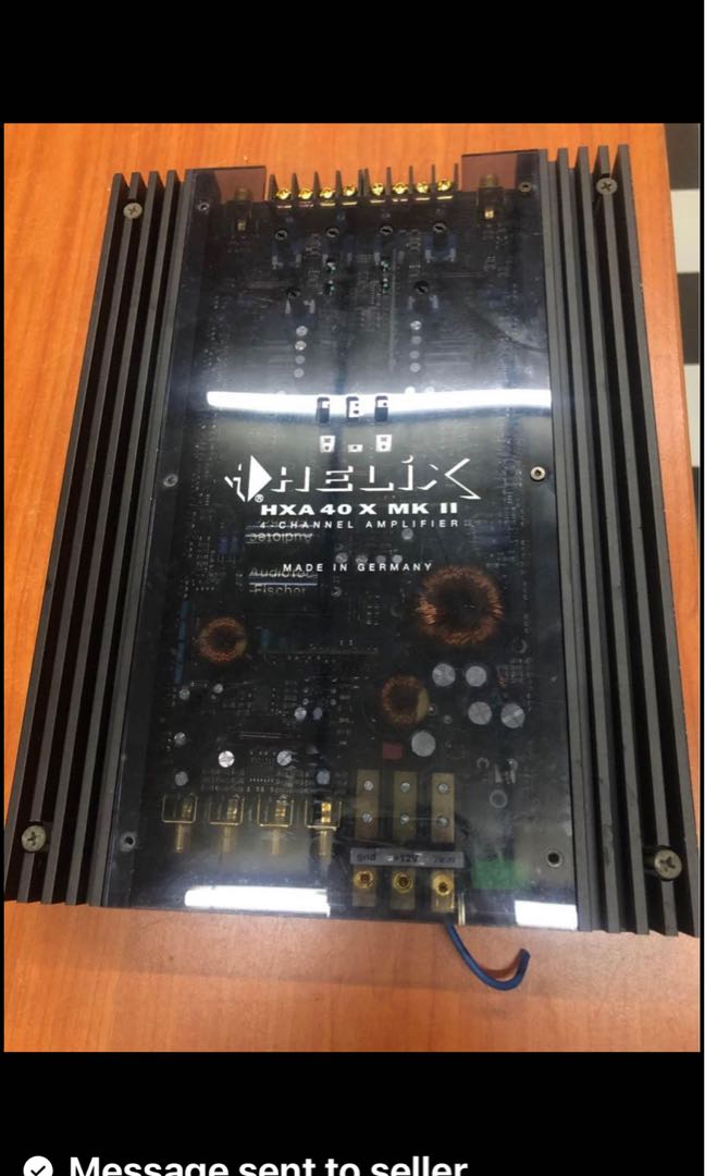 Helix HXA 20 X MK II 2チャンネルアンプ Helix HXA 20 X MK II 2チャンネルアンプ Helix HXA 400 MKII - AMP