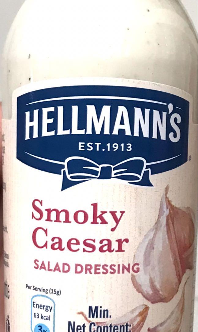 Hellmann’s Smoky Caesar Salad Dressing 210mL (Category: Spice & Seasoning) located in Manila. Submitted by rotalie (Listing ID 1167823001, Image 1). Description: Hellmann’s Smoky Caesar Salad Dressing 210mL #inManila #inQC #inMandaluyong #inMakati #inTaguig #inPasig #inMarikina #inCainta #inAntipolo Delivery thru Lalamove or Grab express c/o buyer from Sampaloc Manila. Payment via bank transfer or GCash before shipping :) For further inquiries, p